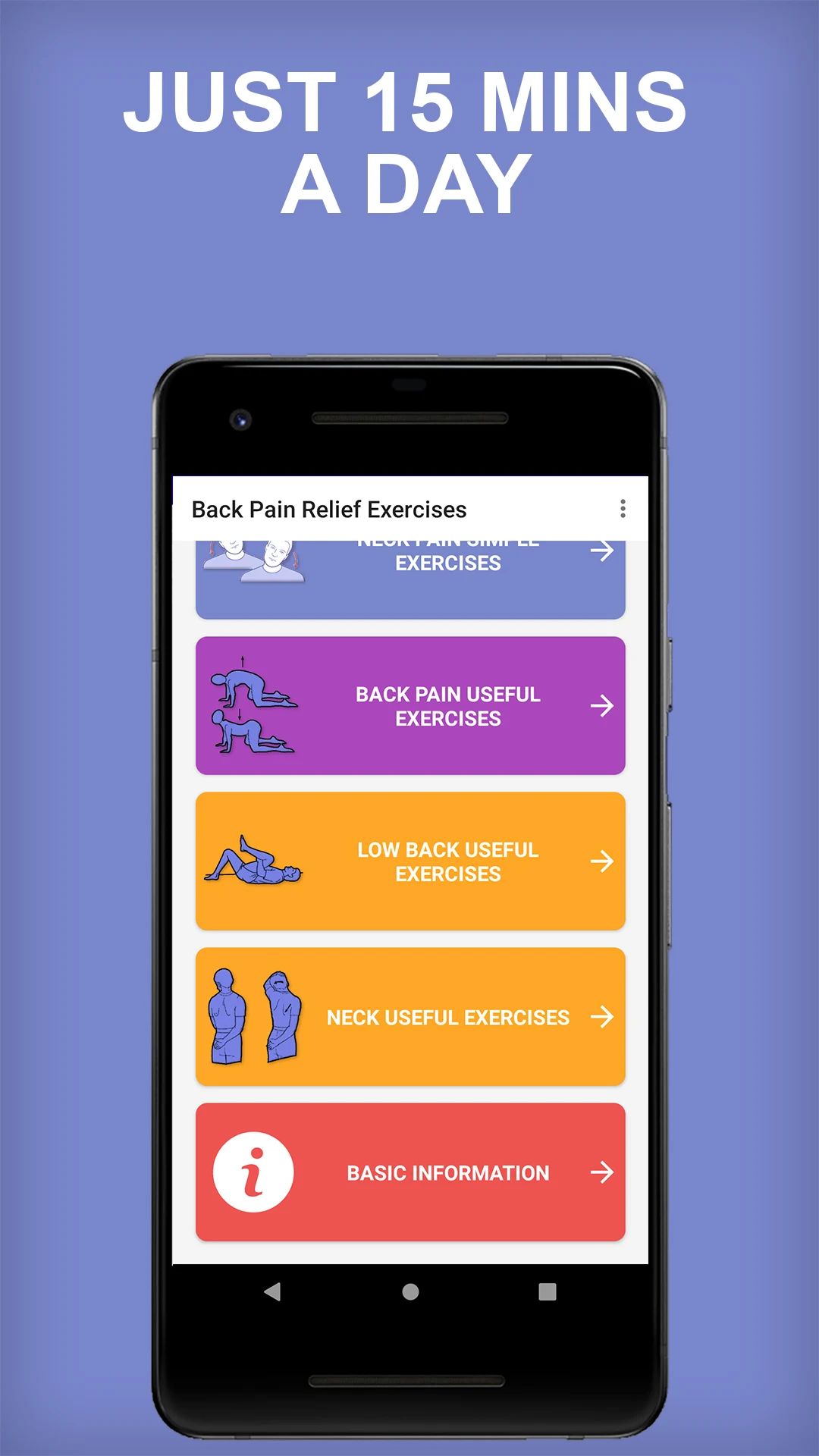 Back Pain Relief Exercises screenshot