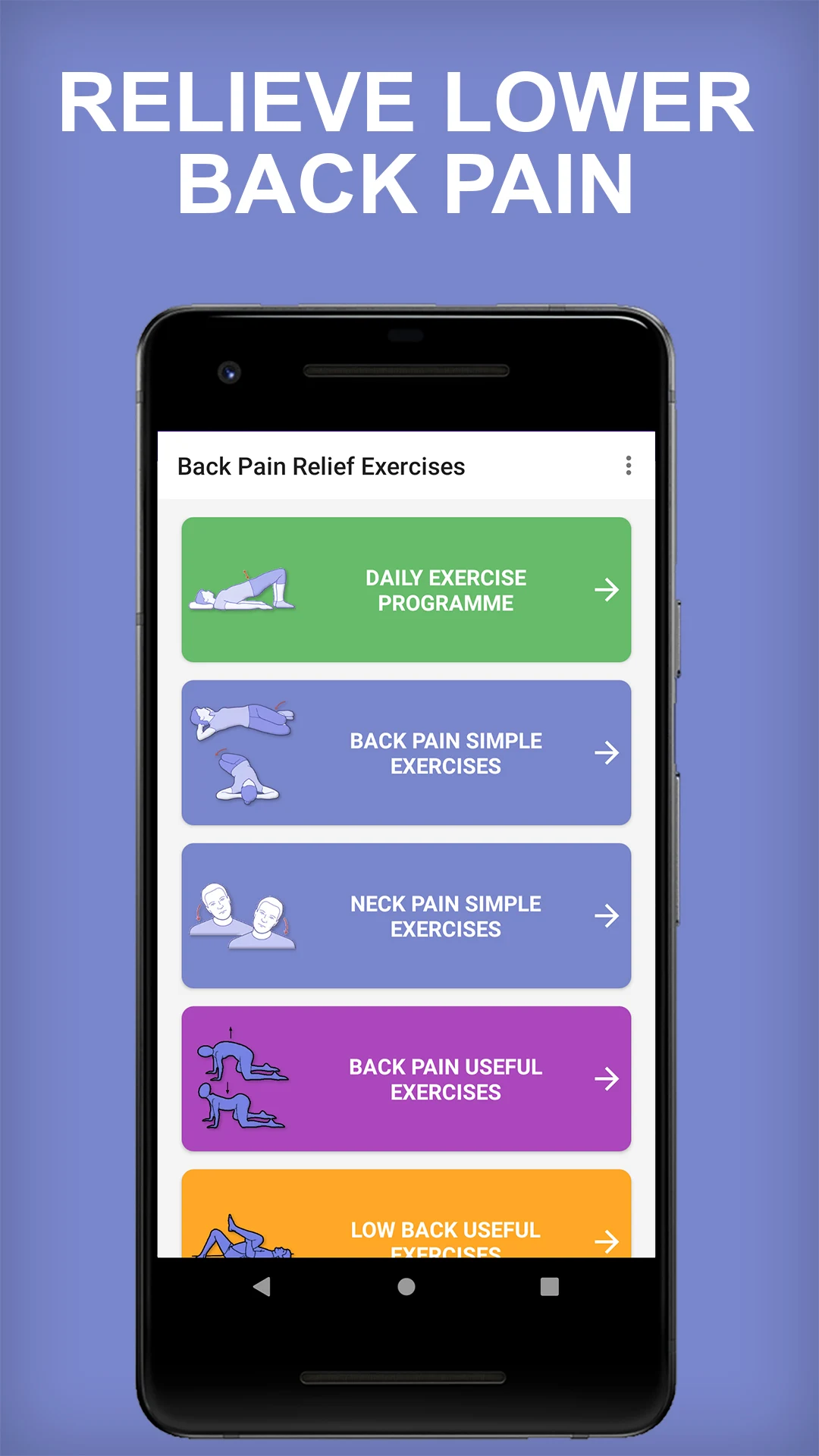 Back Pain Relief Exercises screenshot